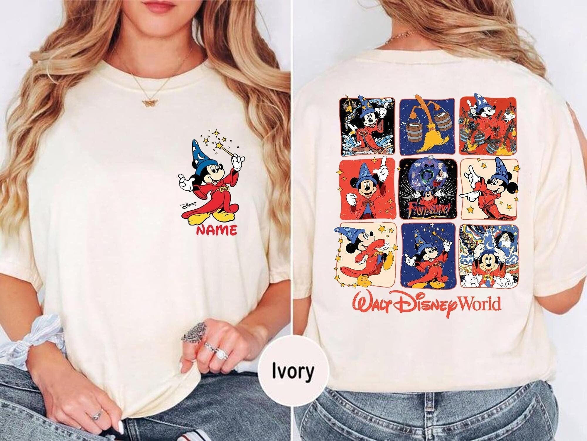 Custom Retro Disney Fantasia Movie Shirt Fantasia Mickey Tee Fantasmic Disney Family Trip Sweatshirt Gift for Disney Lovers Sweatshirt – Feel-Good Design · Great Gift For Fans