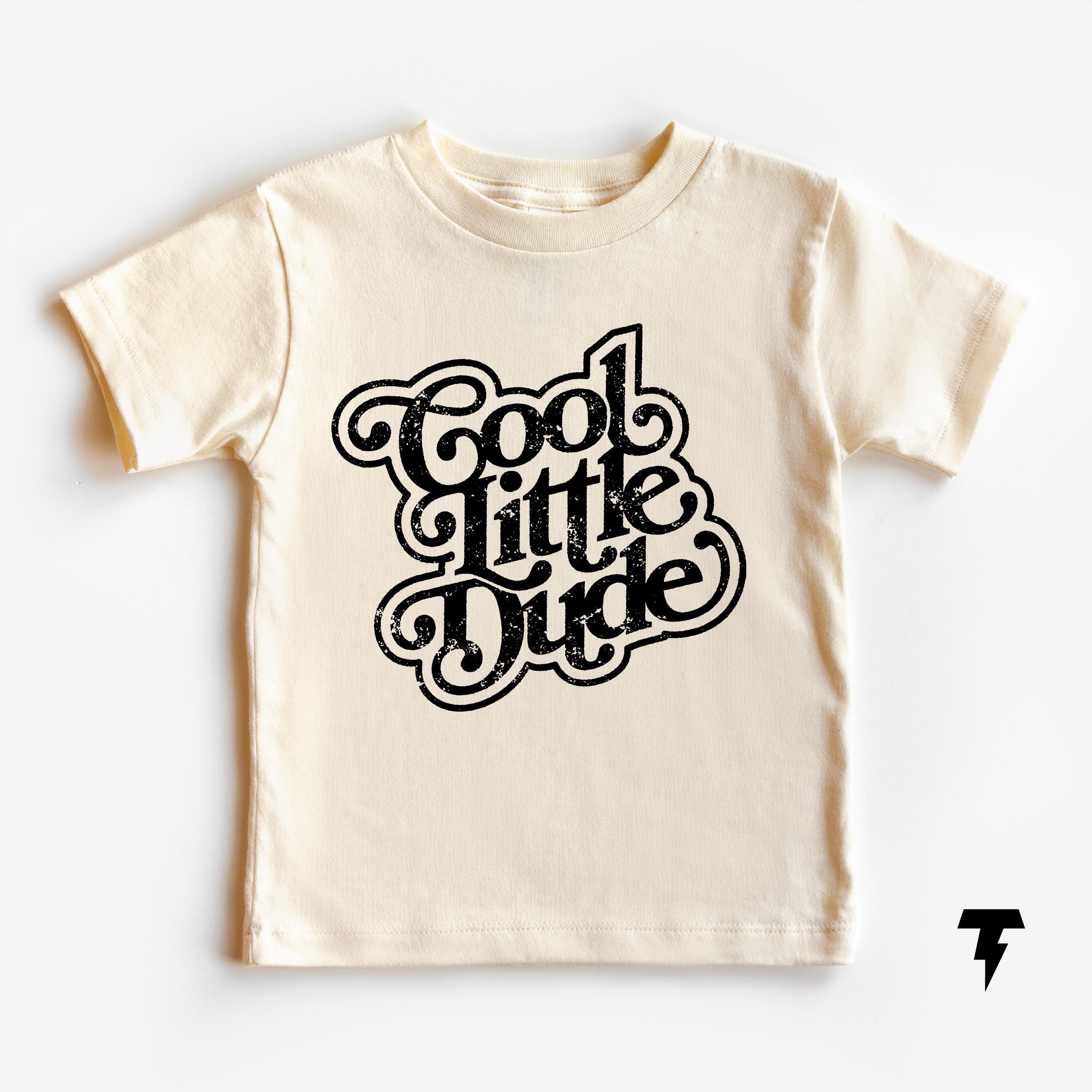 Cool Little Dude Funny and Cute Toddler Shirt for Boys Adorable Kid Shirt Trendy Toddler Tee Cute Boys Shirt Boys Tee Personality Graphic Tee – Premium Graphic · Perfect For Daily Wear