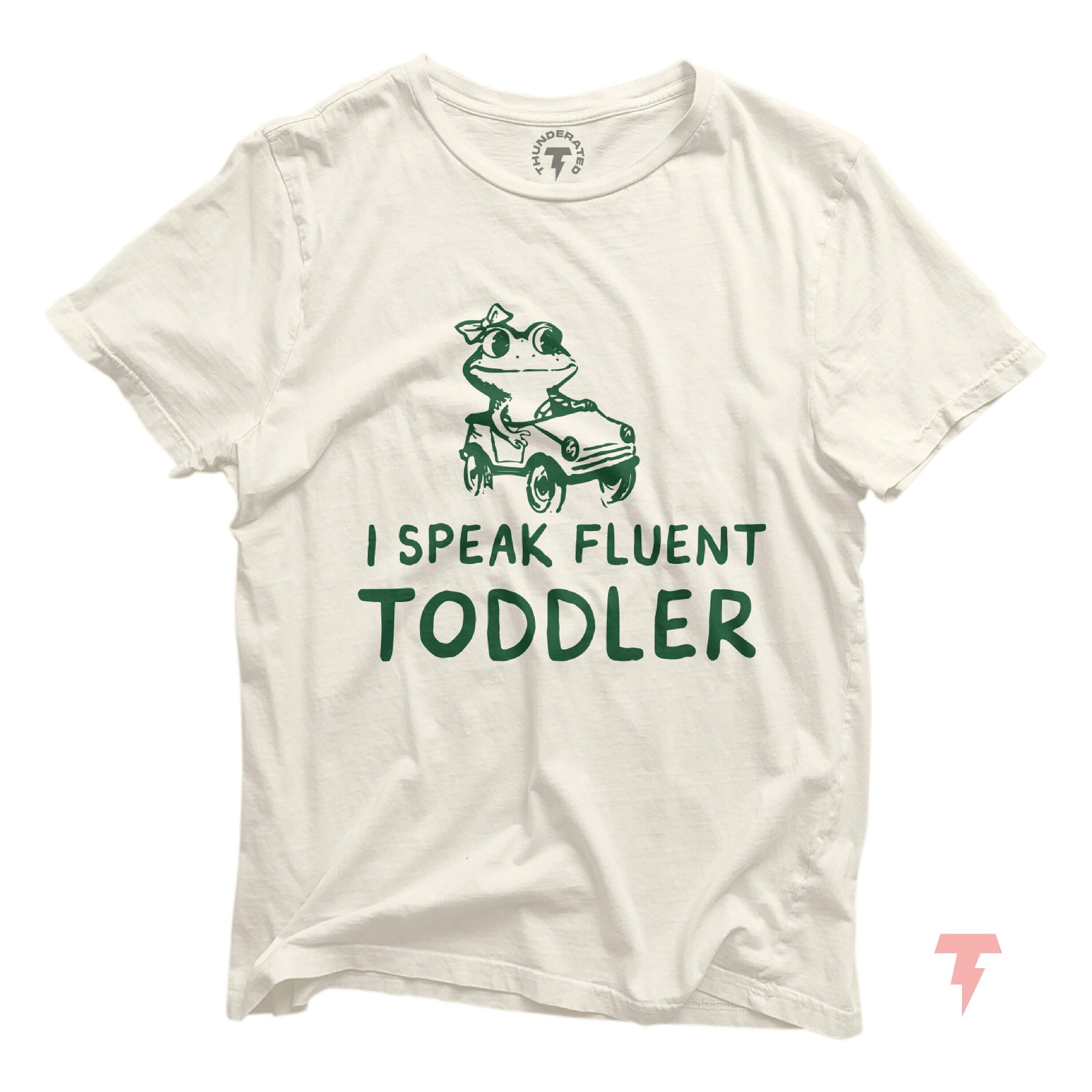 I Speak Fluent Toddler Shirt Preschool Teacher Shirt Funny Mom Shirt Pre k Shirt Funny Teacher Babysitter Shirt New Mom Gift Graphic Tee – Fan Favorite · Must-Have Style