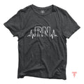 Rn Ekg Shirt Rn Shirt Ekg Lines Registered Nurse Tee Nurse Gift RN Apparel Medical Professional Nurse Life Heartbeat Design Student Graphic Tee – Bold Style · High-Quality Print