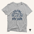 Golfing is My Jam Shirt Funny Golfing Tee Golf Gifts for Men Golf Lover Shirt Golfer Gift Golf Dad Gift Golf Club Life Golf Club Tee Graphic Tee – Soft Feel · Great Gift For Fans