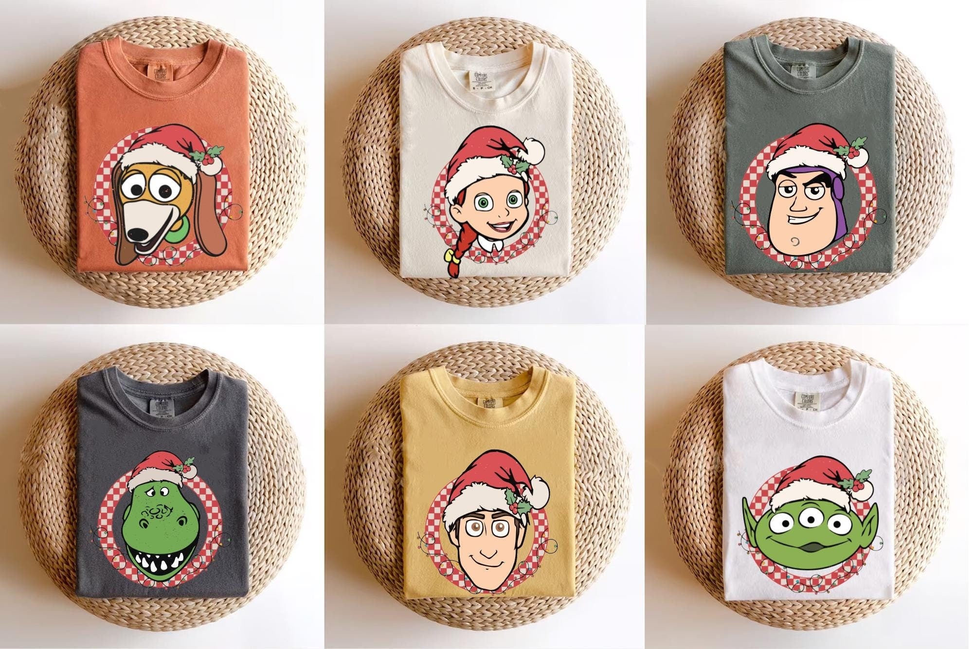 Toy Story Characters Christmas Group Shirt Toy Story Xmas Kids Shirt Disney Christmas Toddler Sweatshirt Disney Xmas Baby Bodysuit Sweatshirt – Fan Favorite · Top Pick For Any Outfit