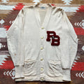 Vintage 60s Letterman Cross Country Track Running Cardigan Graphic Tee – Warm & Stylish · Must-Have Style