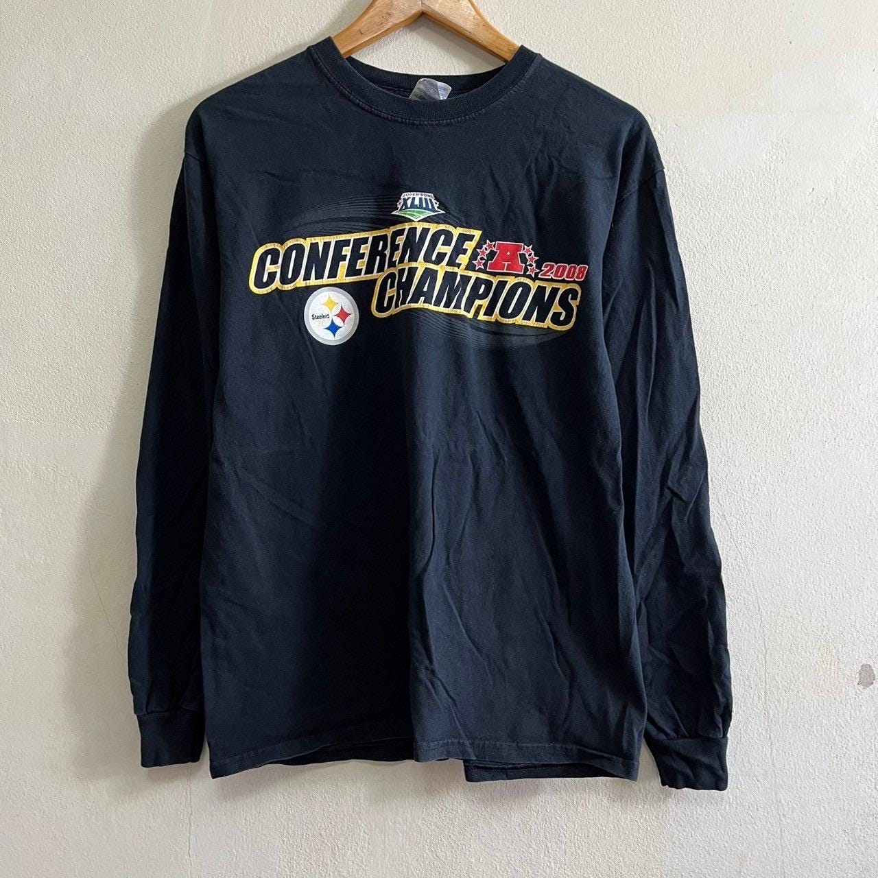 Vintage Pittsburgh Steelers Longsleeve shirt Graphic Tee – Easygoing Wear · High-Quality Print