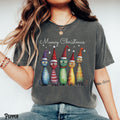 Cat Christmas Shirt Meowy Christmas Tee Santa Hat Kitties Cute Silly Whimsical Retro Trendy Cat Mom Cat Lover Gift Graphic Tee – Easygoing Wear · Top Pick For Any Outfit