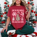 Christian Christmas Shirt Boho Floral Christmas Trees Joy To The World Jesus Faith Jesus Gift Graphic Tee – Soft Feel · Perfect For Daily Wear