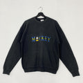 Vintage 90s Mickey Mouse Sweatshirt Mickey Crewneck Disney Goofy Pluto Sweater Pullover Donald Duck Minnie Mouse Embroidered Logo Medium Sweatshirt – Bold Style · Must-Have Style