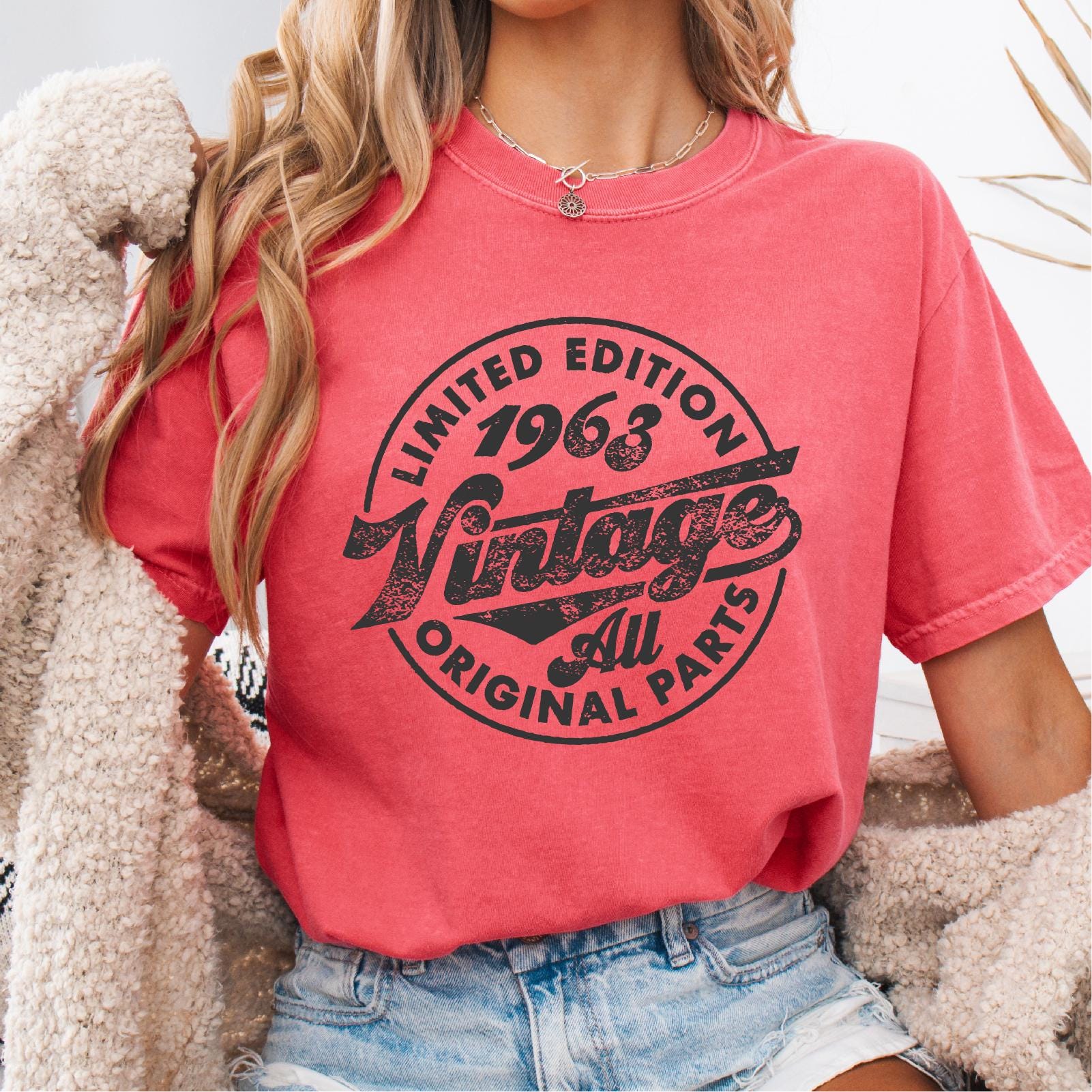 62nd Birthday Shirt Vintage 1963 Shirt 62nd Birthday Gift Women 62nd Birthday Gift For Men62nd Best Friend 62nd Birthday Woman Graphic Tee – Premium Graphic · Great Gift For Fans