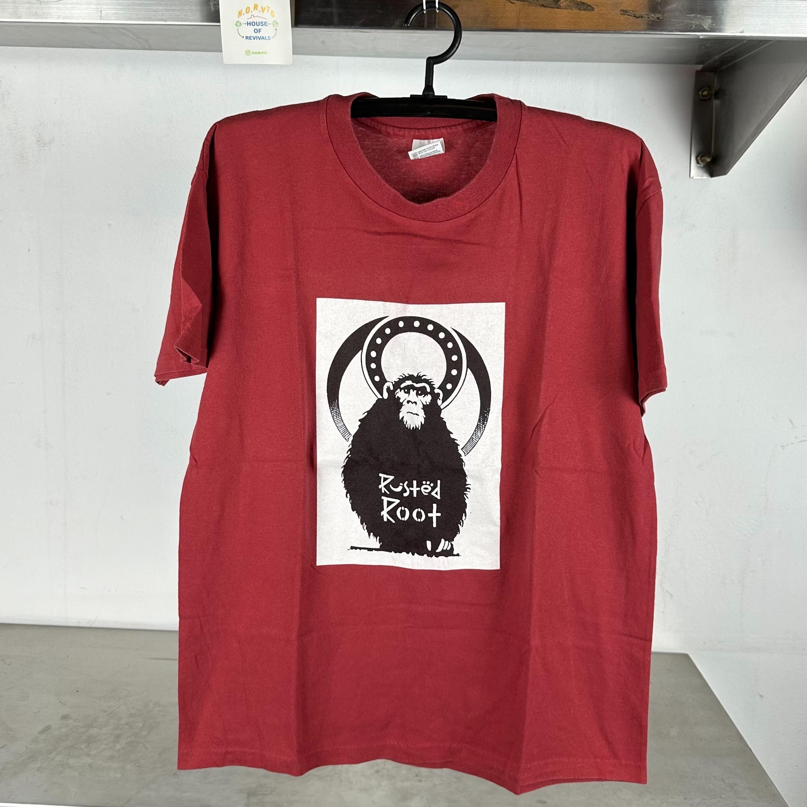 Vintage 90s Rusted Root Rock Band single stitch Anvil T shirt Vintage Band Tees Vintage Band Tshirts Music Tshirts Music Tees Graphic Tee – Everyday Comfort · High-Quality Print