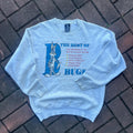 Vintage 90s Bugs Bunny Big Logo Printed Sweatshirt Crewneck Pullover Streetwear Bugs Bunny Colour Gray Size Medium Sweatshirt – Cozy Vibes · Trending Graphic Apparel