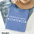 Registered Nurse T Shirt Coquette Bow Flowers Floral Women39s RN Tee Girly Hospital Nursing Gift for RN Graphic Tee – Everyday Comfort · High-Quality Print