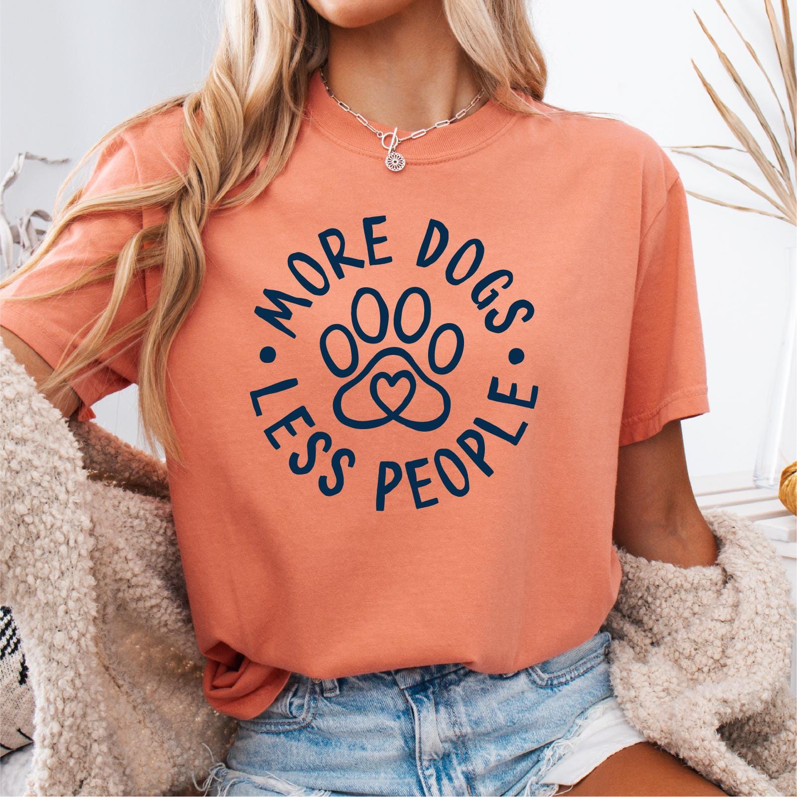 More Dogs Less People Shirt Dog Mom Shirt Funny Dog Shirt Dog People Shirt Dog Lover Gift Dog Person Graphic Tee – Aesthetic Look · Perfect For Daily Wear