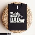 Funny Dad Shirt Coffee Lover Shirt Humorous Dad Gift Shirt Fathers Day Gift Quirky Dad Tee Coffee Lover Dad Shirt Silly Shirt Graphic Tee – Aesthetic Look · Perfect For Daily Wear