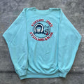 Vintage 80s Eskimoo Joes Light Turquoise Oklahoma Sweatshirt Sweatshirt – Soft Feel · High-Quality Print