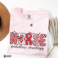 Pediatric Oncology Valentine Nurse Shirt PEDS ONC Oncology Unit Valentine39s Day RN Tee Hematology Nursing Gift Graphic Tee – Everyday Comfort · Great Gift For Fans