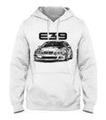 E39 Hooded Sweatshirt for Men M5 Hoodie E39 Old School Hoodie German Car Hoodie Hoodie – Everyday Comfort · Great Gift For Fans