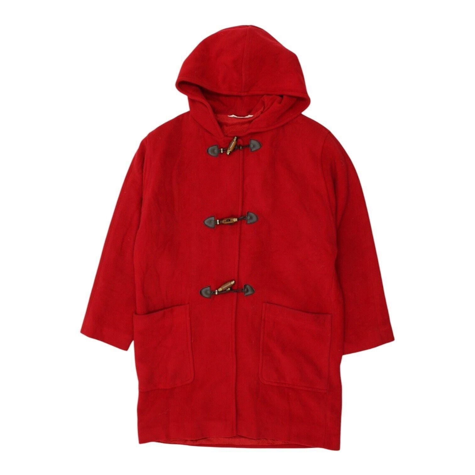 Franco Ancona Womens Red Hooded Duffle Coat Vintage Designer Winter Jacket Graphic Tee – Fan Favorite · Perfect For Daily Wear