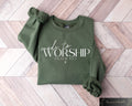 Made to Worship Sweatshirt Psalm 951 Shirt Christian Outfits Bible Verse Hoodie Religious Crewneck Faith Tshirt Women Christian Gifts Hoodie – Everyday Comfort · Great Gift For Fans