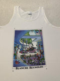 Vintage 1990s Blanche Reynolds Park Ventura California Art T Shirt Dress OSFA Graphic Tee – Fan Favorite · Trending Graphic Apparel