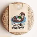 Funny Otter T Shirt Cute Otterly Awesome Shirt Otter Graphic Tee Animal Lover Gift Cool Otter Shirt Unique Otter Fun T Shirt Bocce Tee Graphic Tee – Cozy Vibes · Great Gift For Fans