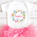Personalized Bodysuit Baby Custom Girl Name Shirt Baby Girl Bodysuit Baby Girl Outfit Custom Baby Clothes Girl Boho Custom Infant Shirt Girl Graphic Tee – Bold Style · Great Gift For Fans