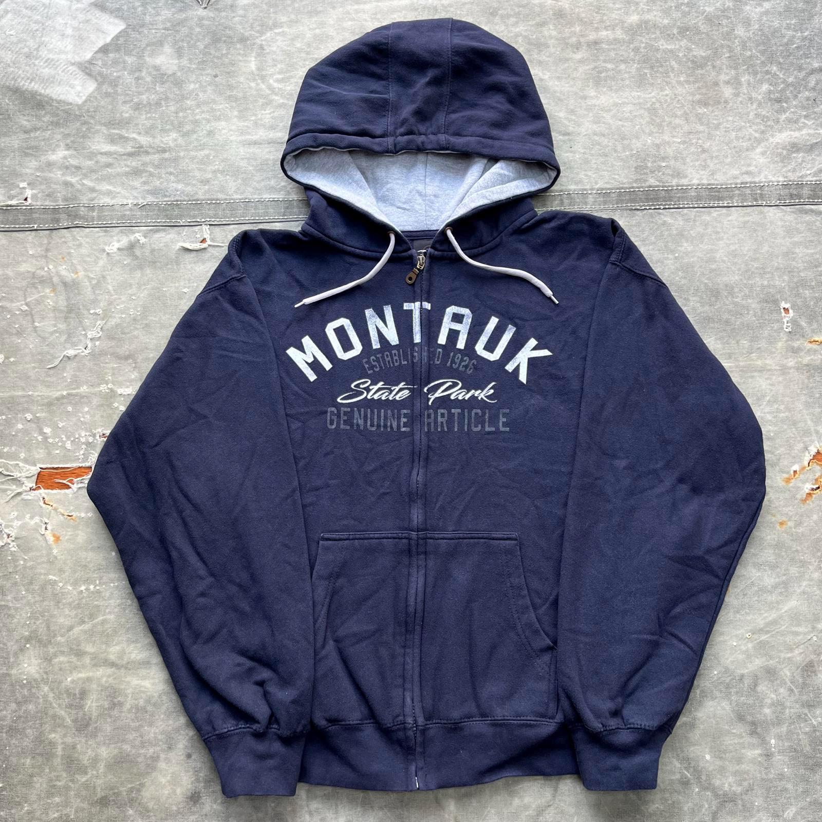 Vintage Y2K Montauk State Park Missouri Full Zip Hoodie Hoodie – Easygoing Wear · Top Pick For Any Outfit