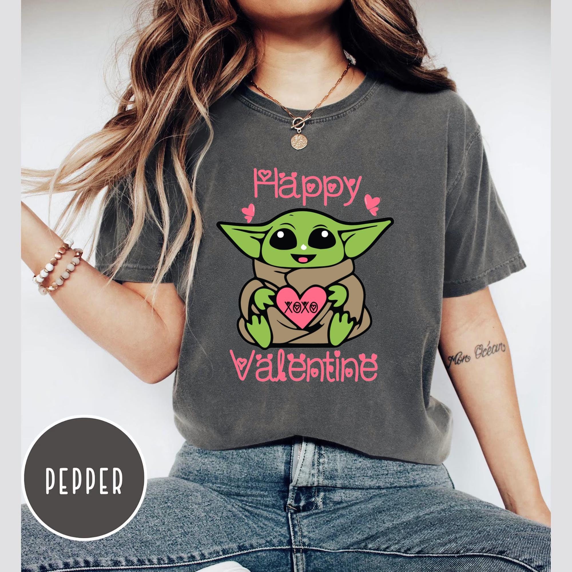 Baby Yoda Happy Valentine Shirt Baby Yoda Xoxo Shirt Star Wars Valentine Shirt Yoda Valentine Shirt Kids Star Wars Vanetine39s Day Shirt Graphic Tee – Aesthetic Look · Trending Graphic Apparel