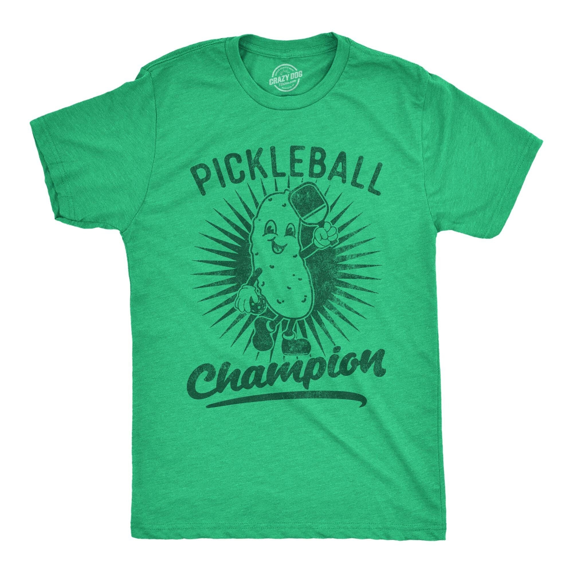 Pickleball Champion Pickleball Shirts Sports Shirt Men Funny Mens Shirt Funny T Shirt Pickleball Lover Gifts Gifts For Dad Retirement Graphic Tee – Cozy Vibes · Perfect For Daily Wear