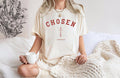 Chosen Bible Christian T shirt and Sweatshirt Bible Verse Shirt Christian Shirt Gift For Women Religious Shirt and Sweatshirt Faith Shirt Sweatshirt – Everyday Comfort · Perfect For Daily Wear