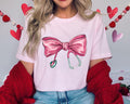 Coquette Nurse Stethoscope Bow Sweatshirt Gift for Nurse Bow Oversized Shirt Nurse Appreciation Valentine39s Day Gift for Nurse Pink Bow Sweatshirt – Feel-Good Design · Top Pick For Any Outfit