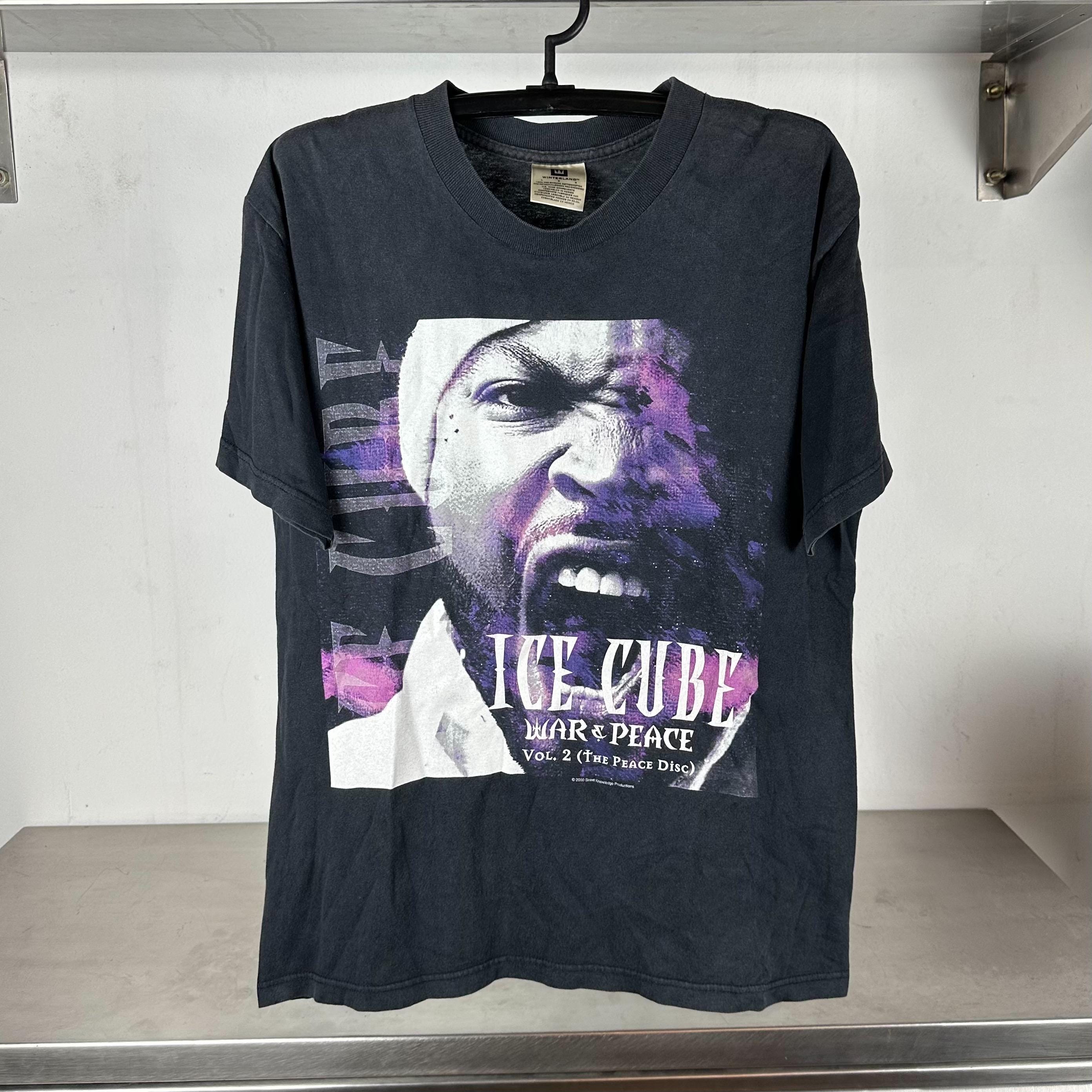 Vintage 2000 Ice Cube War Peace Vol 2 Promo Rap Winterland T shirt Vintage Rap Tees Vintage Rap Tshirts Vintage Ice Cube Tshirts Graphic Tee – Feel-Good Design · Must-Have Style