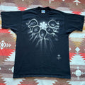 Vintage Liquid Blue Alien UFO Abduction Double Sided Shirt Graphic Tee – Fan Favorite · Top Pick For Any Outfit