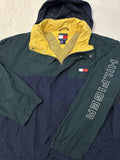 Vintage 1990s 90s Tommy Hilfiger Zip Up Streetwear Windbreaker L Barely Worn Graphic Tee – Warm & Stylish · Top Pick For Any Outfit