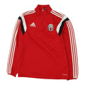 ASV Cham Mens Red Half Zip Adidas Activewear Top Football Training Sportswear Graphic Tee – Fan Favorite · High-Quality Print