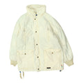 Salpi Mens Off White Padded Jacket Vintage High End Snap Popper Fastening Coat Graphic Tee – Feel-Good Design · Great Gift For Fans