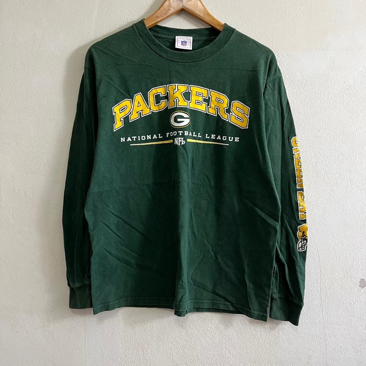 Vintage Green Bay Packers Longsleeve shirt Graphic Tee – Bold Style · Great Gift For Fans