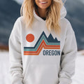 Oregon Hoodie Retro Unisex Oregon Hoodie Sweatshirt Personalization Available Hoodie – Warm & Stylish · Trending Graphic Apparel