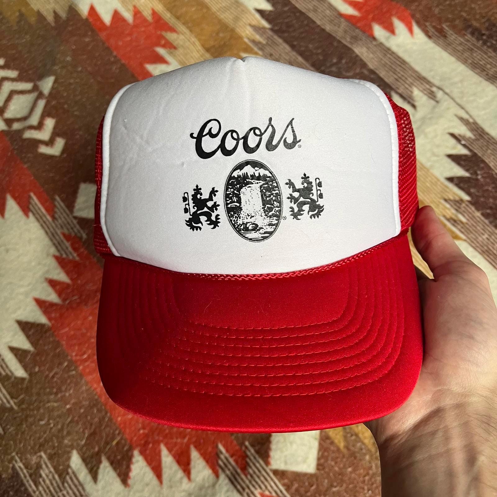 Vintage 90s Coors Beer SnapBack Trucker Hat Graphic Tee – Bold Style · Trending Graphic Apparel