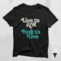 Funny Knitting T Shirt Knitter Gift Tee Yarn Lover T shirt Knitter Shirt Crafters Gift Cute Knitting Tee Yarn Lover TshirtCrafty Gift Graphic Tee – Warm & Stylish · Top Pick For Any Outfit