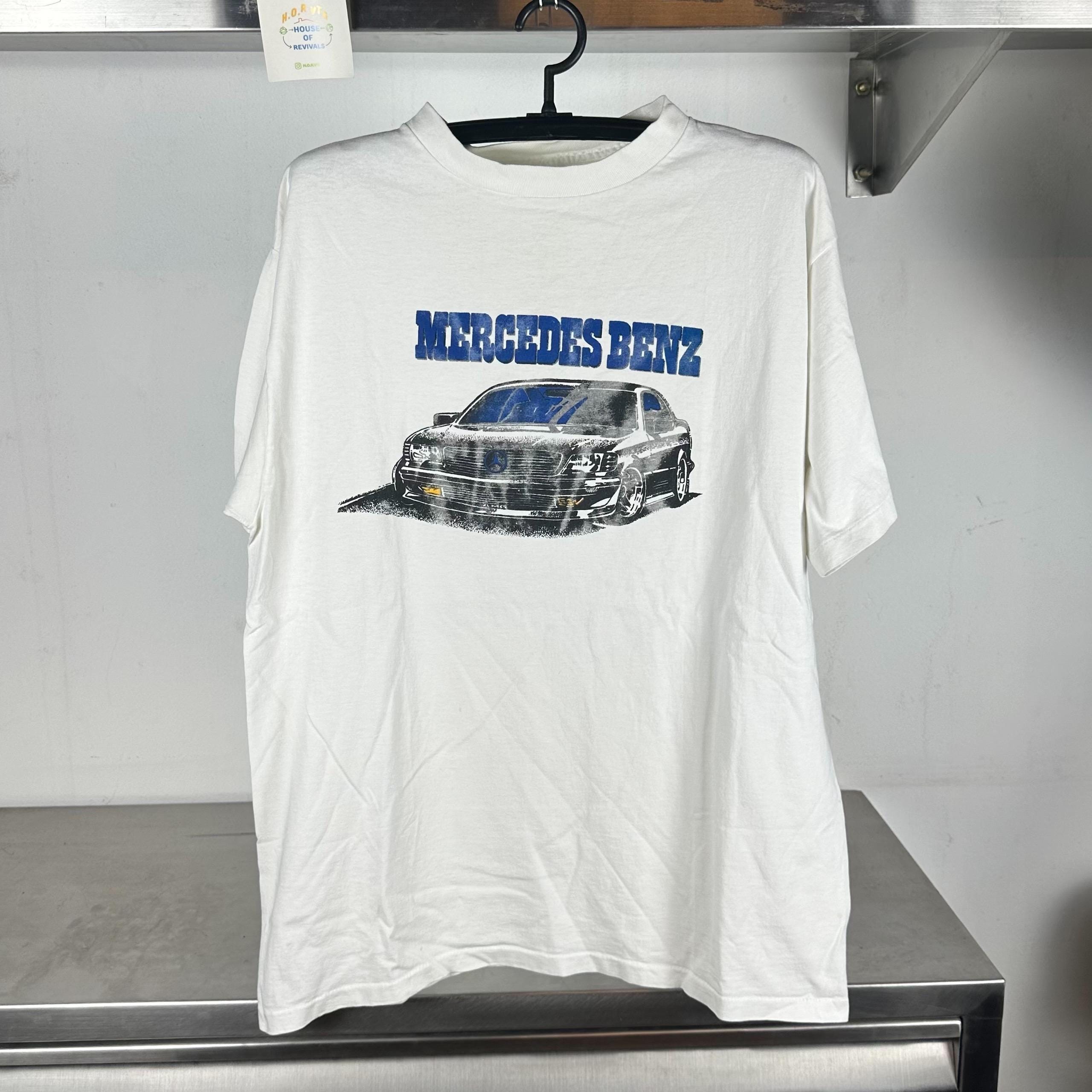 Vintage 80s Mercedes Benz 500SEC Classic Car single stitch T shirt Vintage Mercedes Benz Tshirts Vintage Cars Tshirts Mercedes Benz Shirt Graphic Tee – Bold Style · Great Gift For Fans
