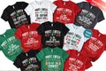 Family Christmas Shirts Matching Family Christmas TShirt 190 Quotes Most Likely to Christmas Most Likely to Christmas Christmas Shirts Graphic Tee – Premium Graphic · Perfect For Daily Wear