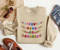 100 Days Of School Bracelet Shirt Teacher 100 Days of School Outfit Celebrate 100th Day of School Bracelet Trendy women39s sweatshirt Sweatshirt – Fan Favorite · High-Quality Print