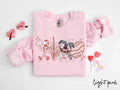 American Bulldog Dog Valentine39s Day Sweatshirt Valentines American Bulldog Gifts Dog Mom Crewneck Shirt Long Sleeve Sweatshirt – Fan Favorite · Top Pick For Any Outfit