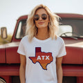 Austin Texas TShirt Retro Adult Unisex Austin T Shirt Personalization Available Graphic Tee – Warm & Stylish · Perfect For Daily Wear