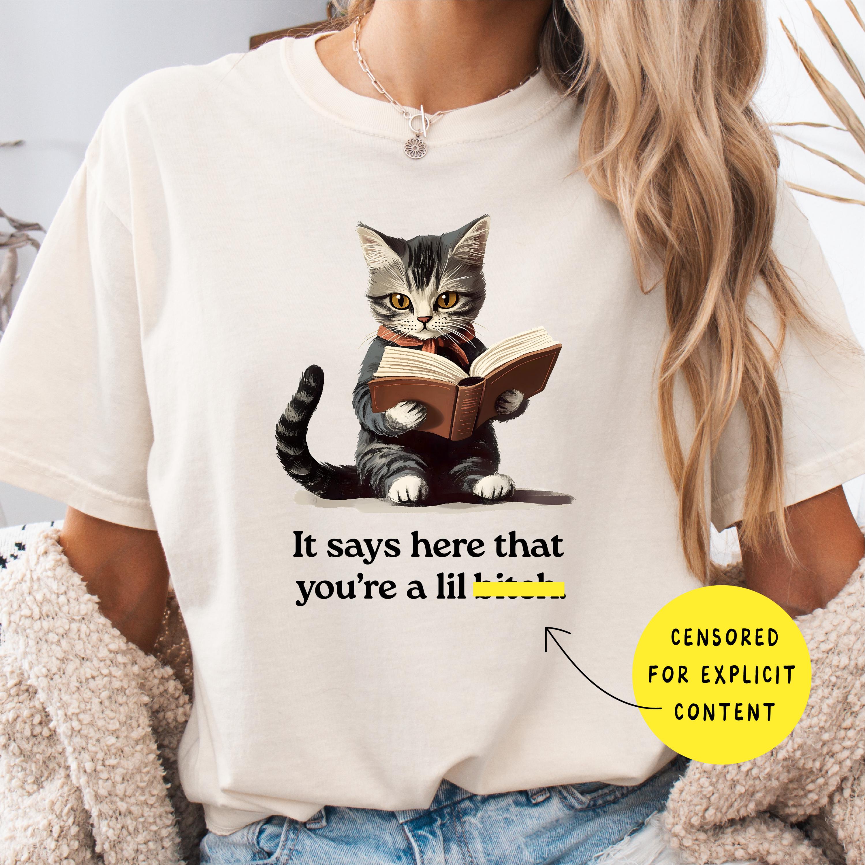 Funny Sarcastic Cat Shirt Cat Lover Gift Sassy Snarky Shirt Weird Tshirt Gag Gift Best Friend Gift Funny Cat Mom Shirt Funny Quote Graphic Tee – Warm & Stylish · Great Gift For Fans