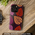 Subtle Lesbian Pride Monstera Tough Case iPhone 16 Pro Max Plus 15 14 13 12 11 Samsung S24 S23 S22 S21 Google Pixel 9 8 7 6 5 Phone Graphic Tee – Easygoing Wear · Must-Have Style