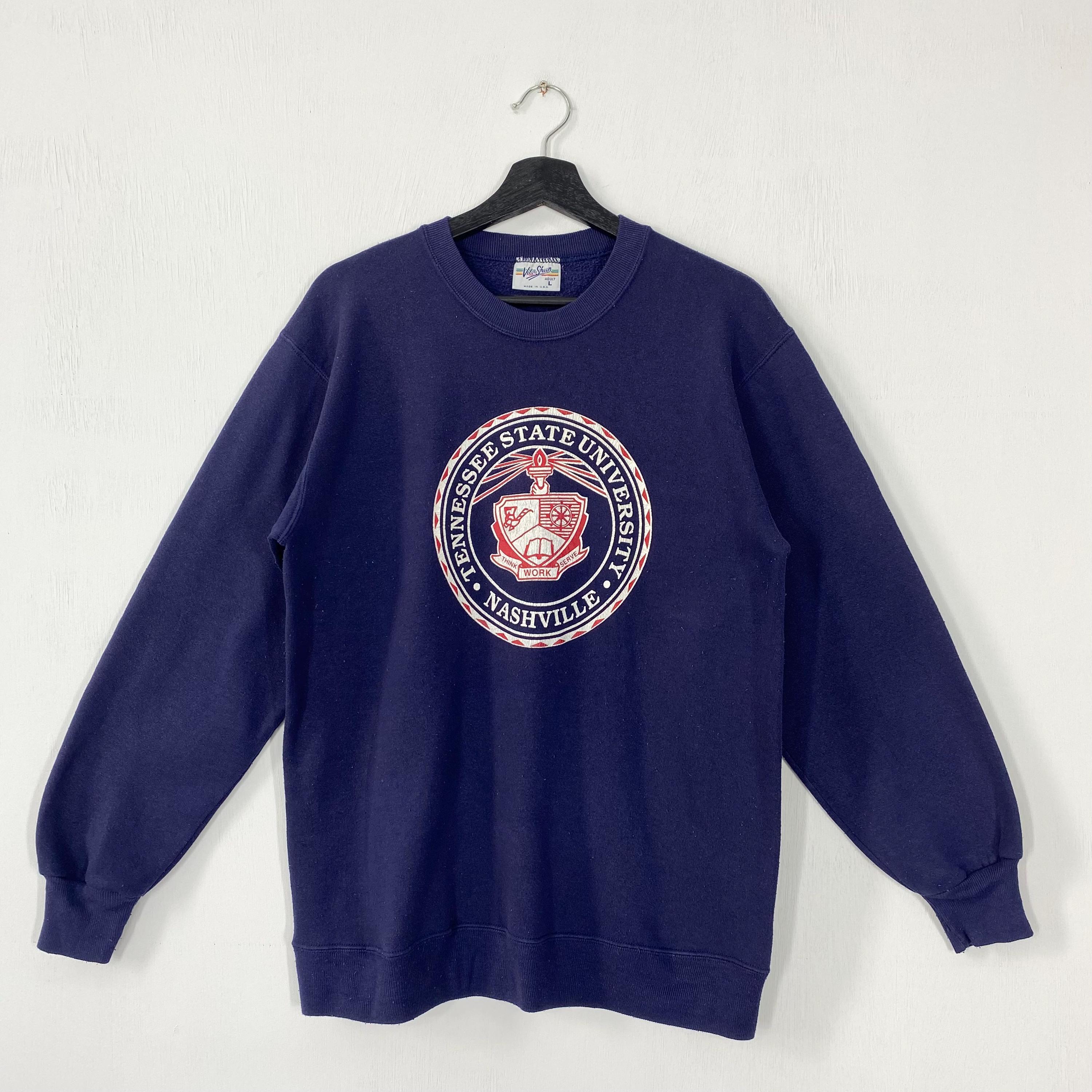 Vintage 90s Tennessee State University Sweatshirt Tennessee State Crewneck Tennessee State Sweater Tennessee State Tigers Print Logo Medium Sweatshirt – Everyday Comfort · Trending Graphic Apparel