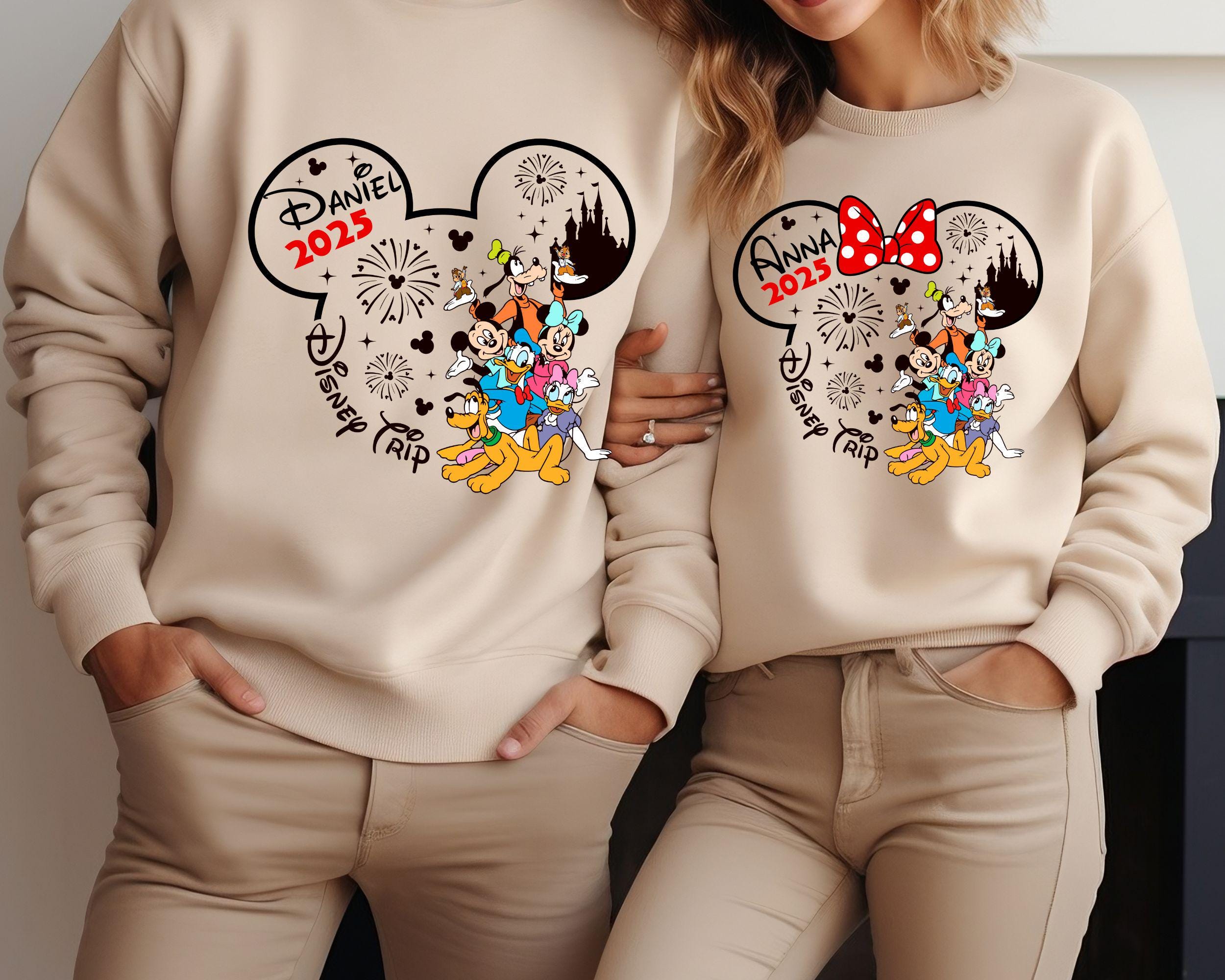 Custom Disney Trip Shirts Disneyland Shirts Disney Family Trip Shirt 2025 Disney Group Shirt Disney Family Shirts Disney Couple Shirt Graphic Tee – Premium Graphic · Great Gift For Fans