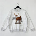 Vintage 90s Outdoor Outfitters Sweatshirt Deer Crewneck Bear Sweater Pullover Wildlife Dog Eagle Wolf Ducks Unlimited Print Logo Small Sweatshirt – Soft Feel · Trending Graphic Apparel