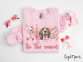 Foxhound Dog Valentine39s Day Sweatshirt Valentines Foxhound Gifts Dog Mom Crewneck Shirt Long Sleeve Sweatshirt – Everyday Comfort · Must-Have Style